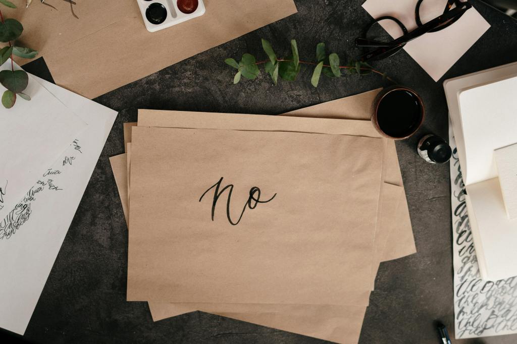 The Power of Saying&nbsp;No